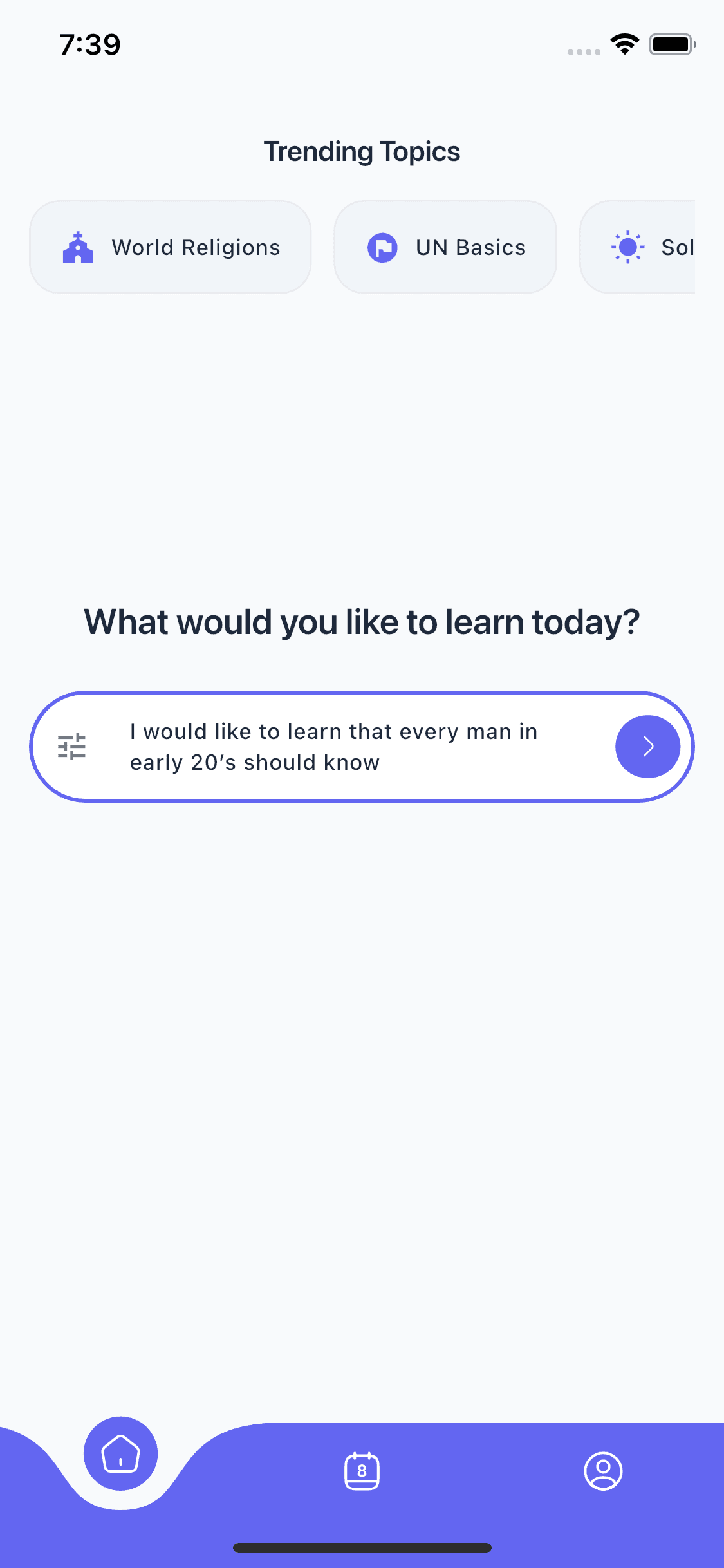 Search Any Topic